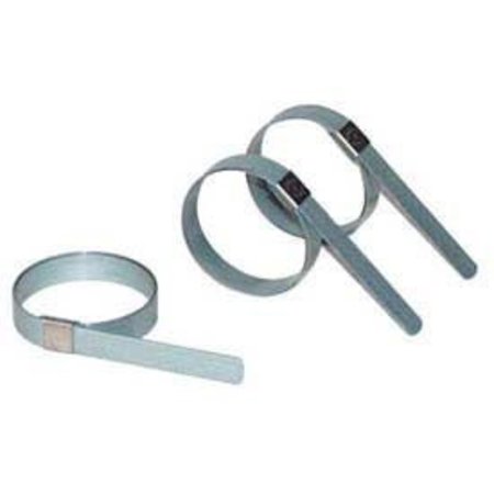 APACHE Apache CP0899 2 Band-It Carbon Steel Center Punch Preformed Galv Clamp w/ 5/8 Band 40029130